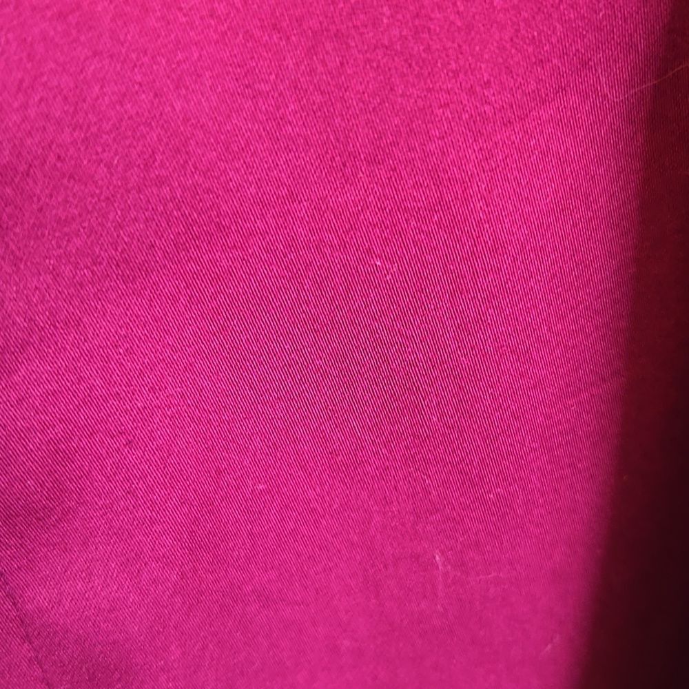 Maggie Barnes-Burgundy, collared, button down front, 3/4 sleeved top. Sz 34 NWT. - Picture 5 of 12